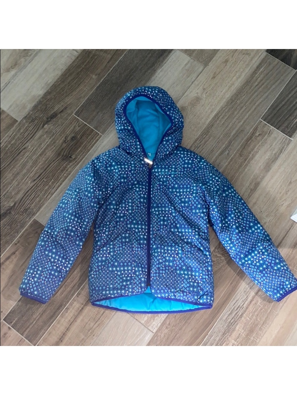 Beautiful Girls’ Columbia Reversible Jacket L EUC